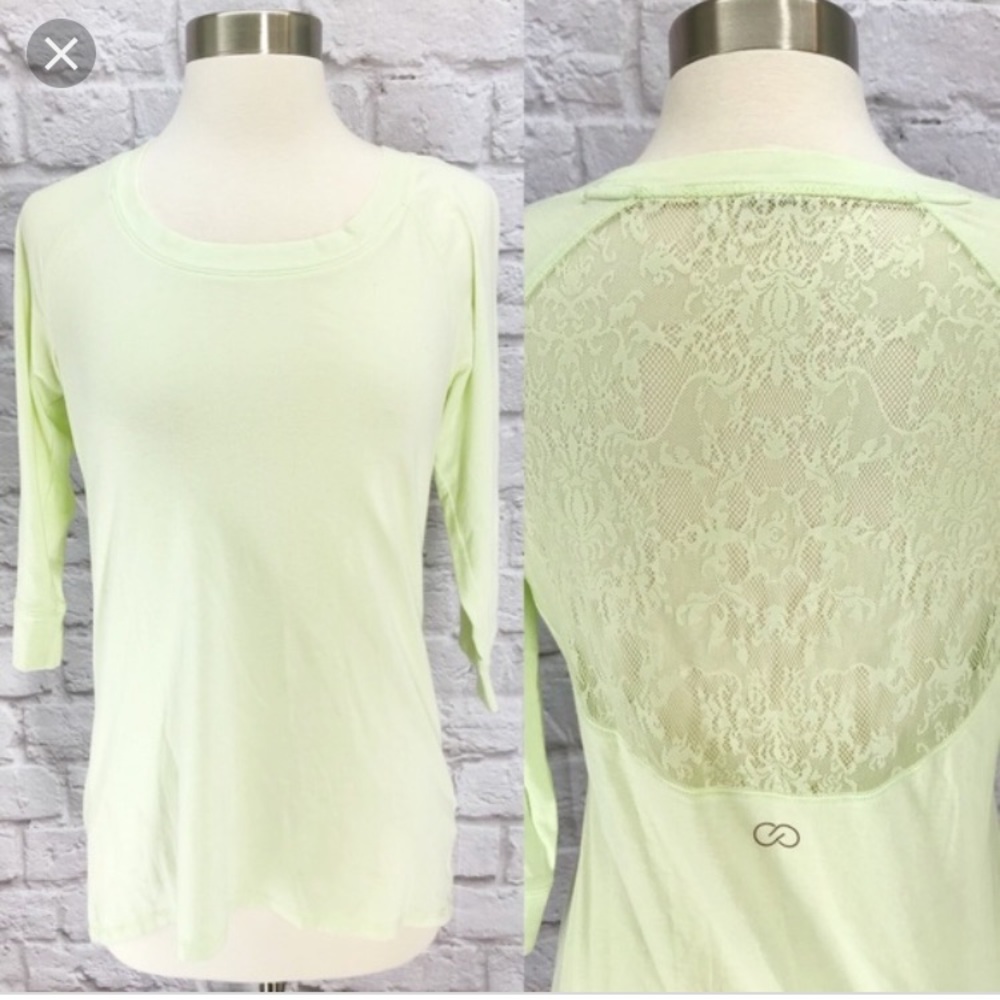 Lace back shirt